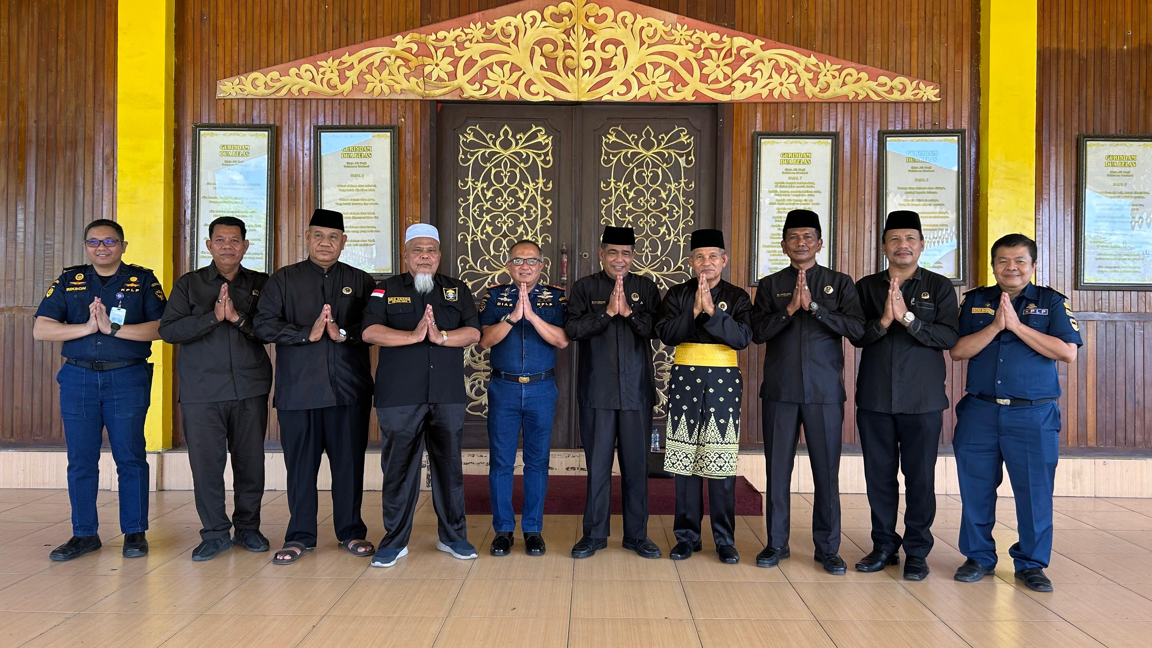 KANTOR KSOP KELAS I DUMAI MENGHADIRI UNDANGAN DARI LEMBAGA ADAT MELAYU RIAU (LAMR) KOTA DUMAI